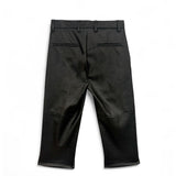 I'M Brian Kids Pantalone Nero in EcoPelle  per Bambini
