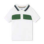 Boss Kids Polo Bianca per Neonati