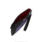 Sprayground Kids Borsello Nero Fantasia Viola e Azzurro Unisex