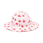 Moschino Kids Cappelo Bucket Rosa/Cherry per Neonate