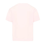 Palm Angels Kids T-Shirt Rosa con Stampa Teddy per Bambine