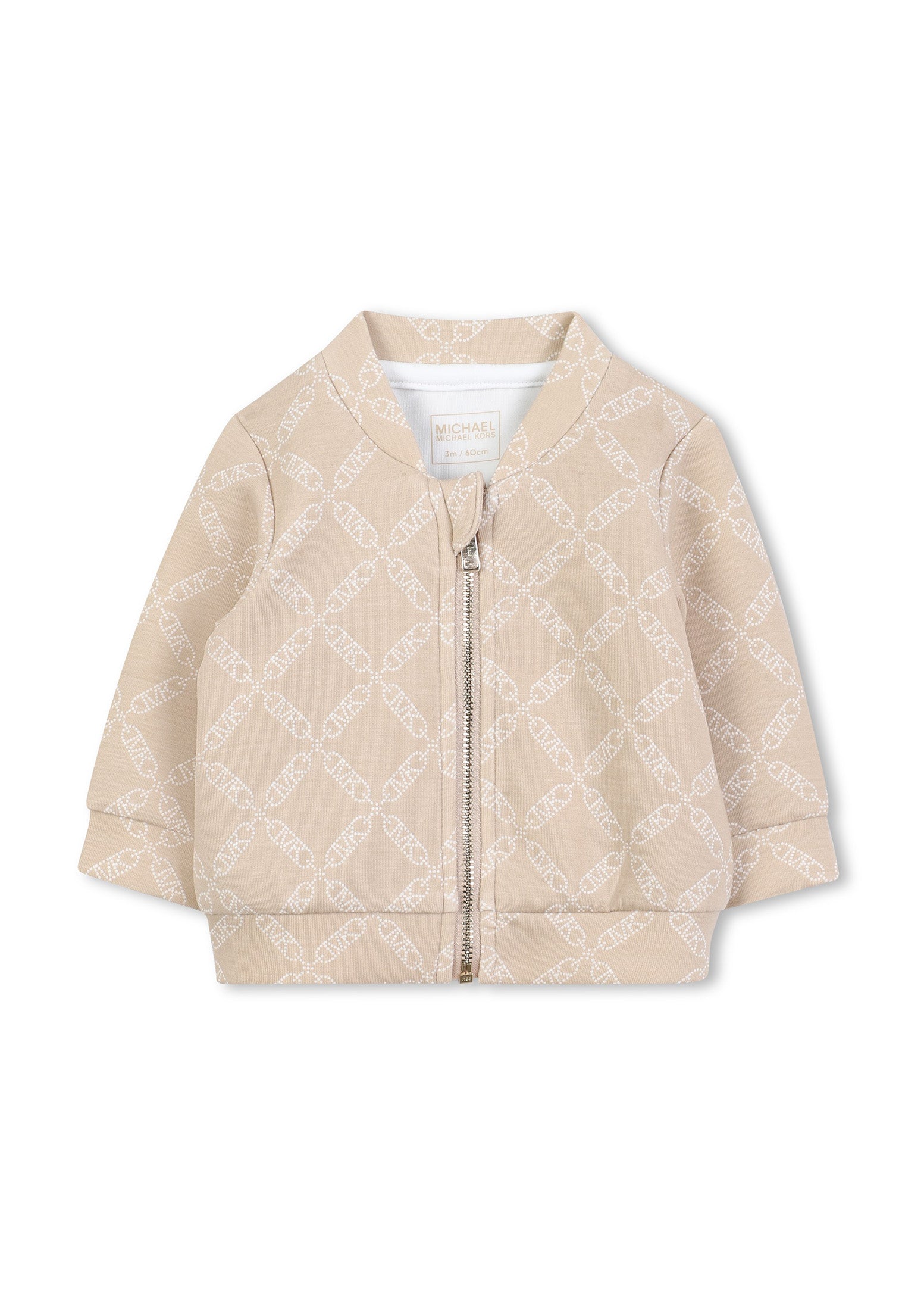 Michael Kors Kids Set Completo Beige per Neonate