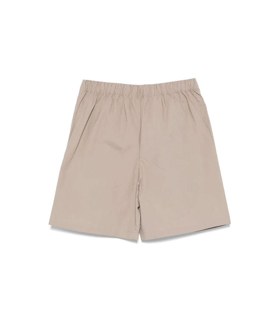 MSGM Kids Bermuda Parachute Beige per Bambini (retro)