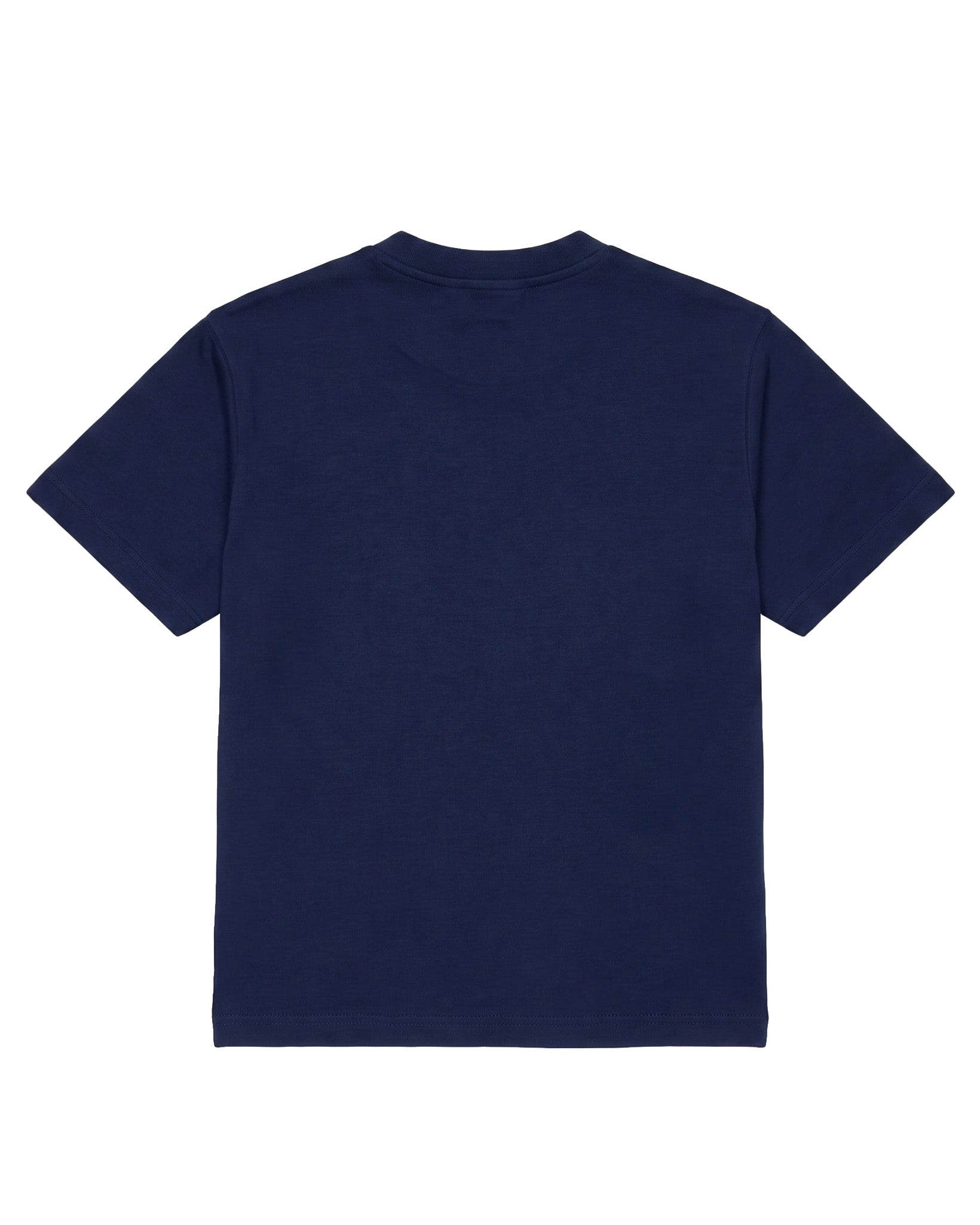 Dsquared2 Kids T-Shirt Blu con Stampa Heritage per Neonati