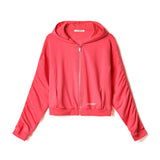 Hinnominate Kids Felpa con Cappuccio Corallo per Bambine