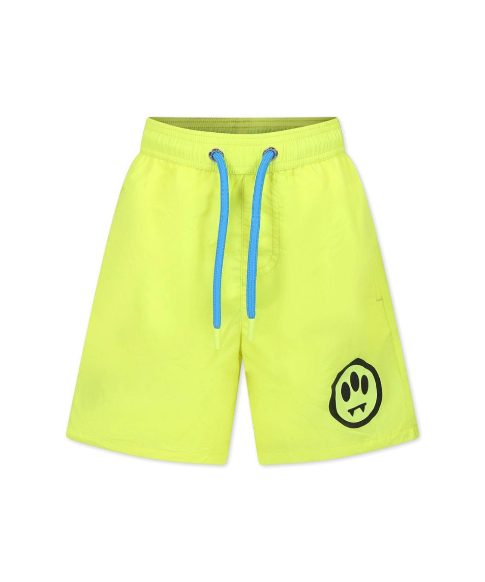 Barrow Kids Costume Boxer Giallo con Logo