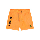 Barrow Kids Costume Boxer Arancione Fluo con Logo per Bambini