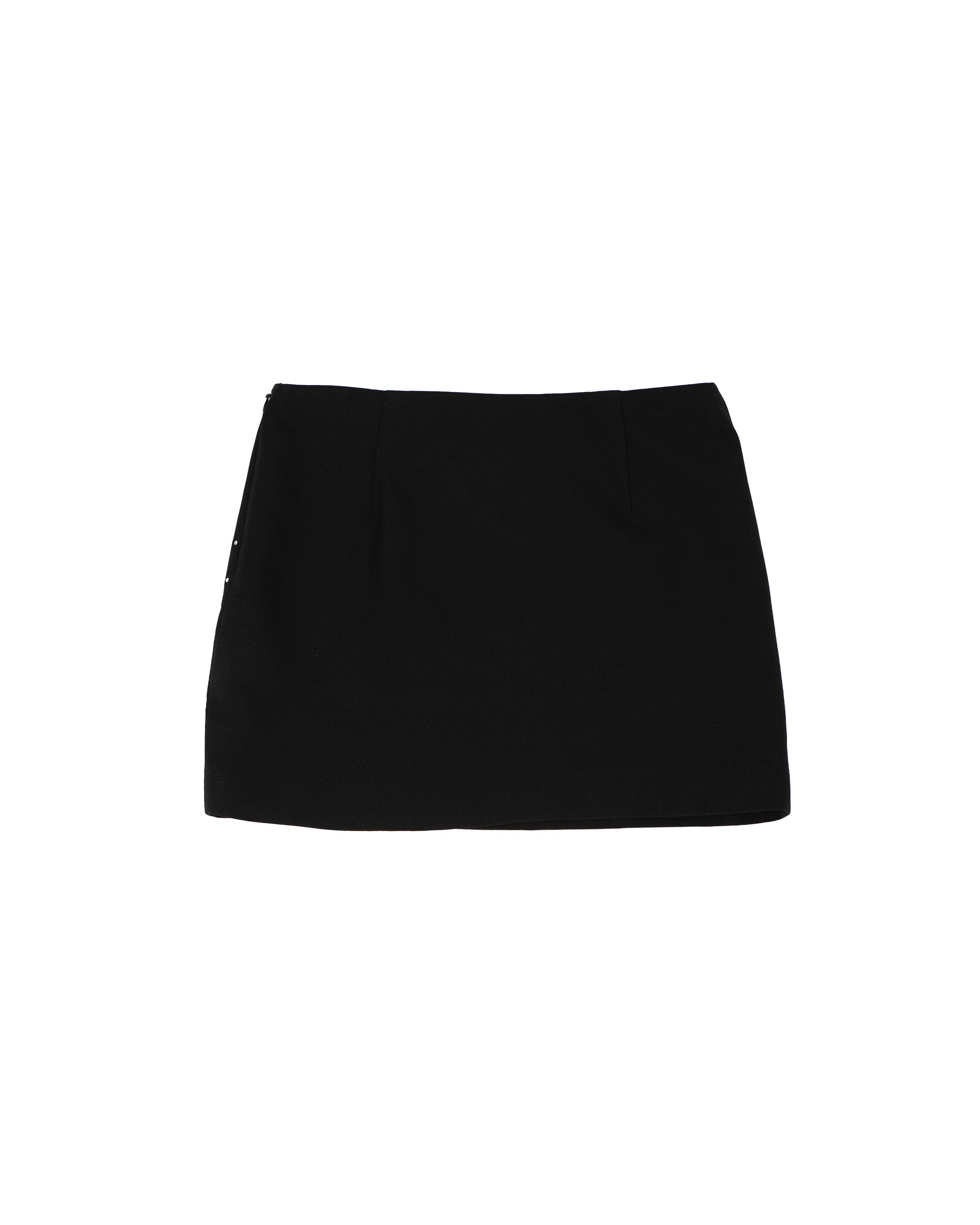Patrizia Pepe Kids Gonna Nero con Strass per Bambine