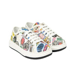 Barrow Kids Sneakers Bianco Fantasia per Bambini