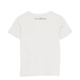 John Richmond Kids T-Shirt Grigio con Stampa Logo per Bambini