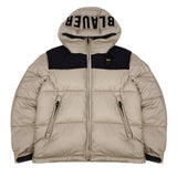 Blauer Kids Giubbino Beige con Cappuccio con Patch Logo BERNARDINO JUNIOR per Bambini