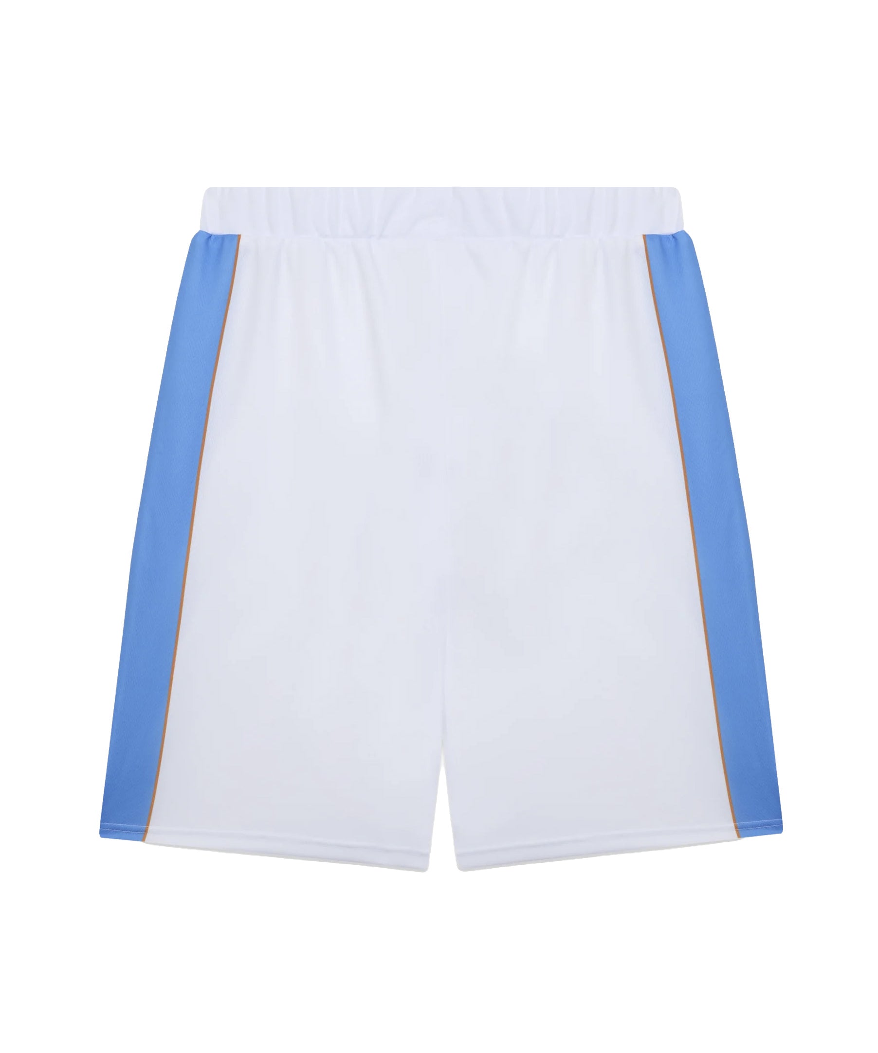 Gcds Kids Bermuda Bianco e Blu con Logo per Bambini