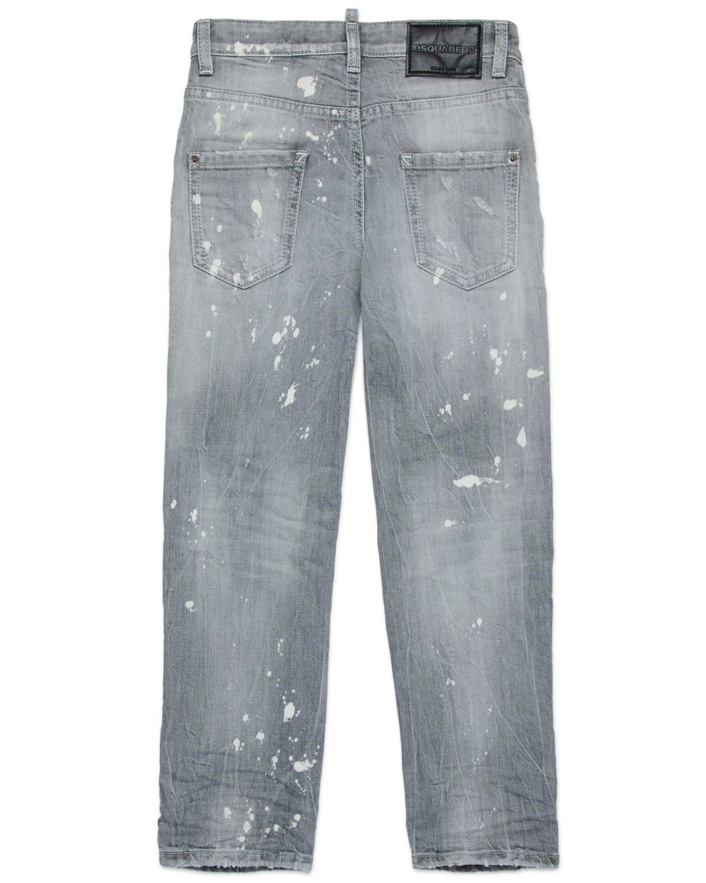 Dsquared2 Kids Jeans straight grigio 642 per Bambini