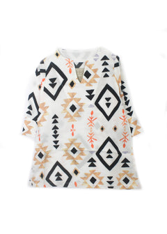 Tooco Kids Copricostume Kaftano Fantasia Uxmal per Bambine