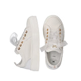 Elisabetta Franchi La Mia Bambina Sneakers Bianca/Oro in Tela per Bambine