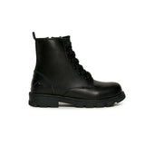 Diesel Kids Stivale Basso Nero Lucido per Bambini
