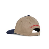 Dsquared2 Kids Cappello Beige e Blu con Logo Rosso Unisex