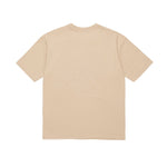 Diesel Kids T-shirt Beige con Oval D in Metallo per Bambini (retro)