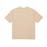 Diesel Kids T-shirt Beige con Oval D in Metallo per Bambini (retro)