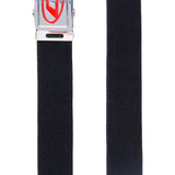 Diesel Kids Cintura in Nastro Nera con Placca Logo per Neonati 2