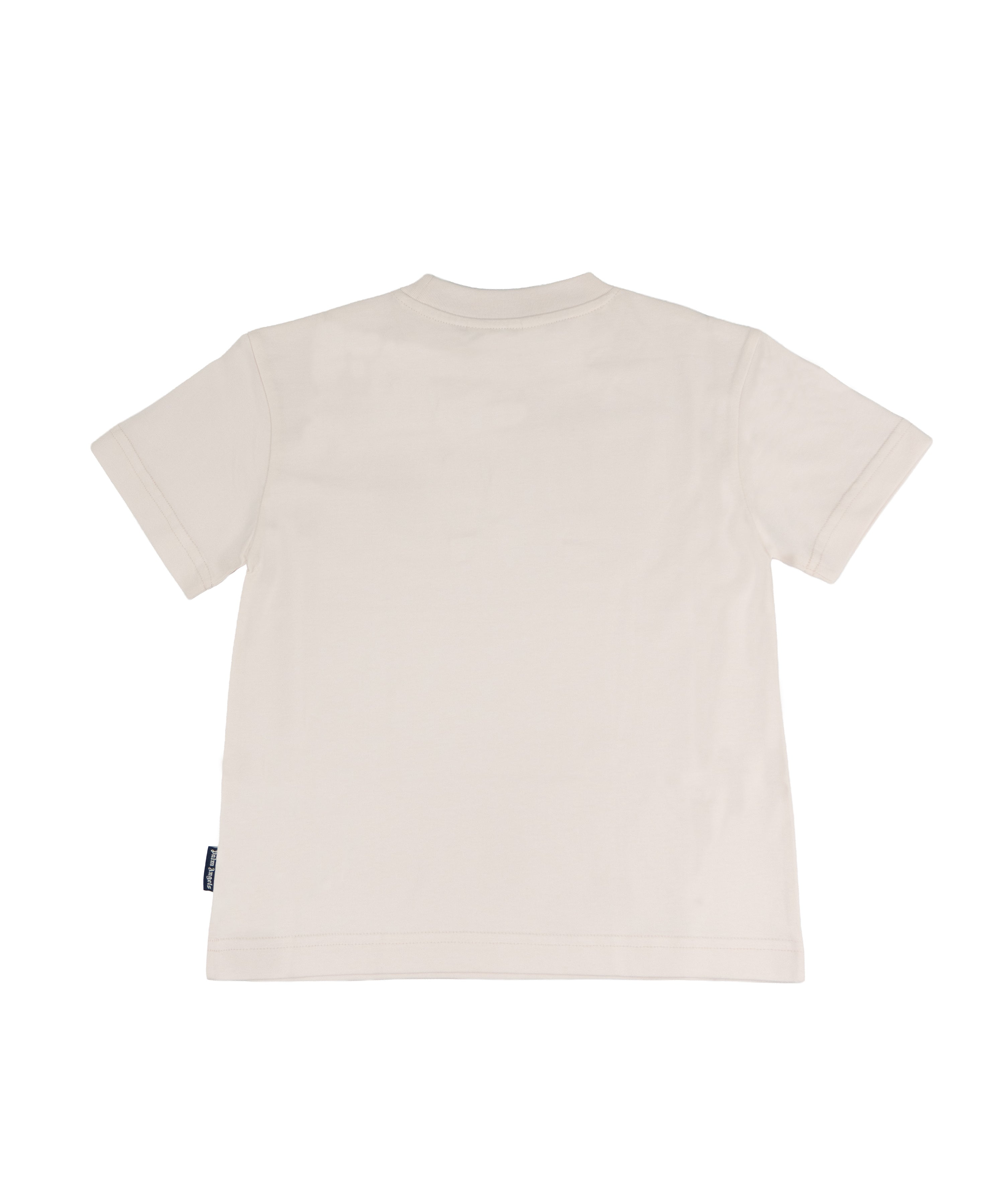 Palm Angels Kids T-Shirt Rosa con Logo Fucsia per Bambine