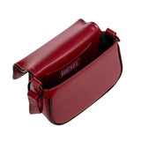 Diesel Kids Borsello Bordeaux con Logo Oval-D per Bambine