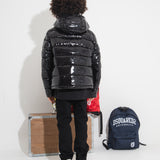 Blauer Kids Giubbino Nero Lucido Cameron per Bambini