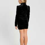 Twinset Kids Abito Nero con Balze per Bambine
 (retro)