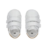 Elisabetta Franchi La Mia Bambina Sneaker Culla Bianco/Rosa per Neonate