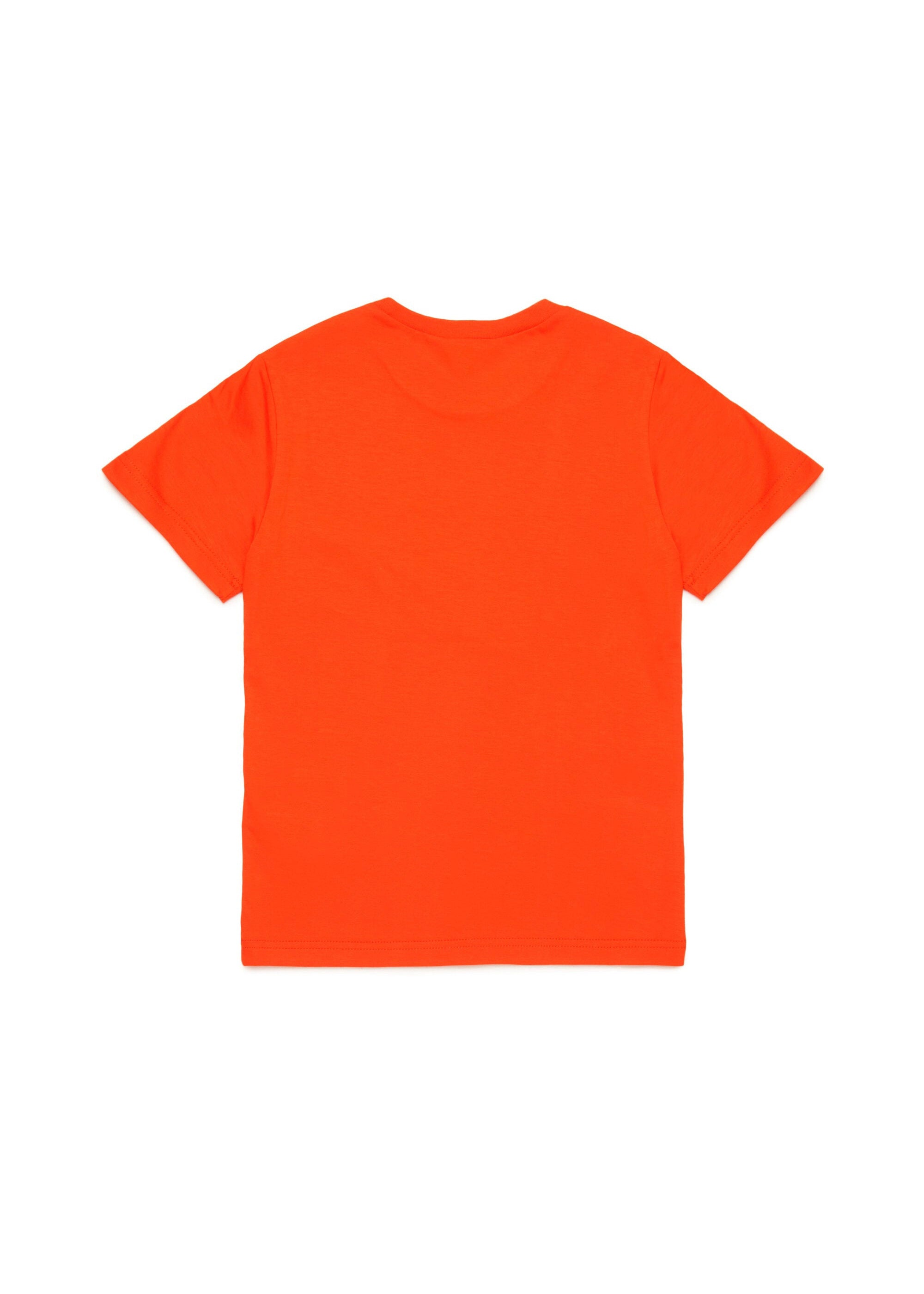 N°21 Kids T-shirt Arancione con Stampa