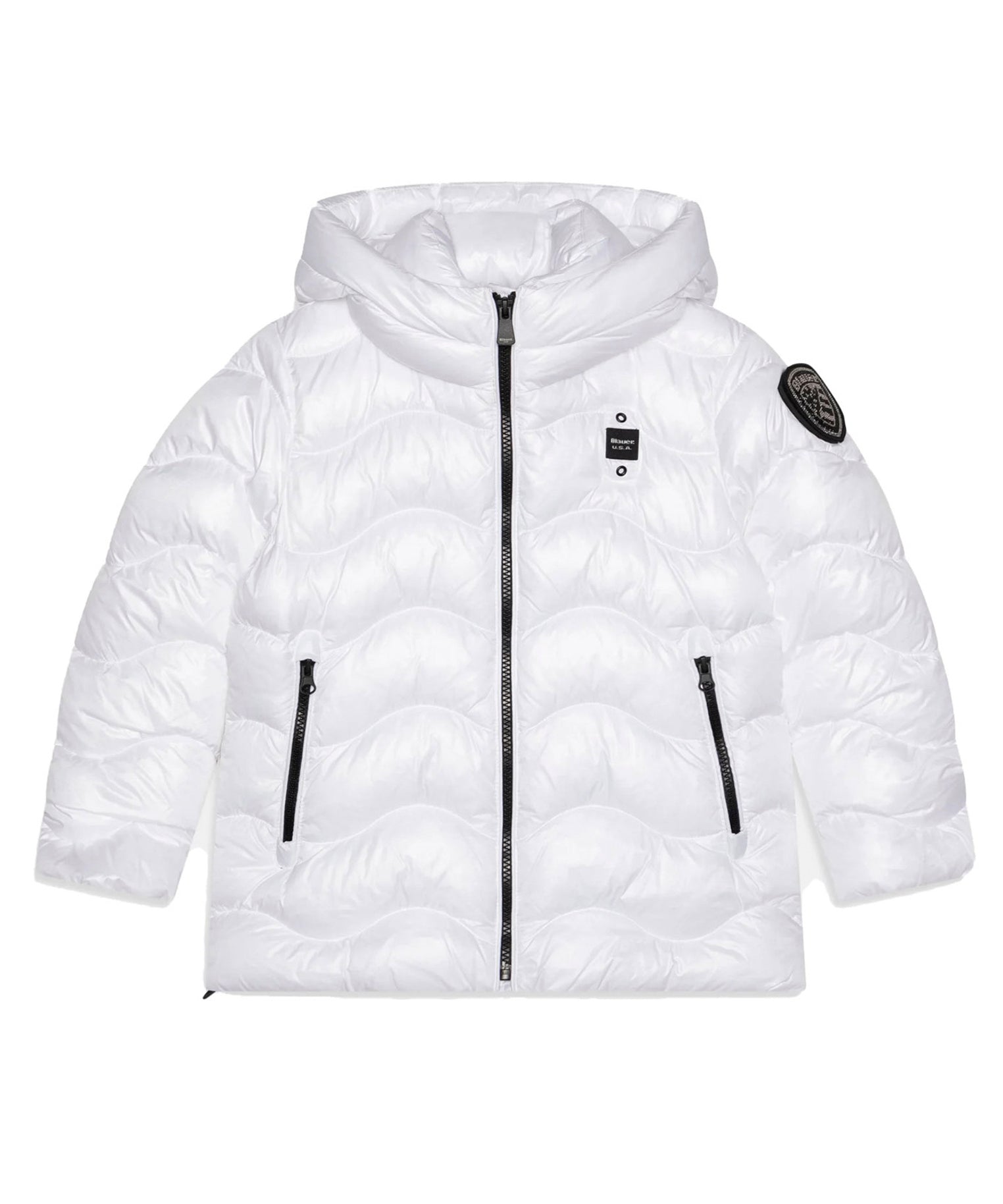 Blauer Kids Giubbino Bianco Larose per Bambine