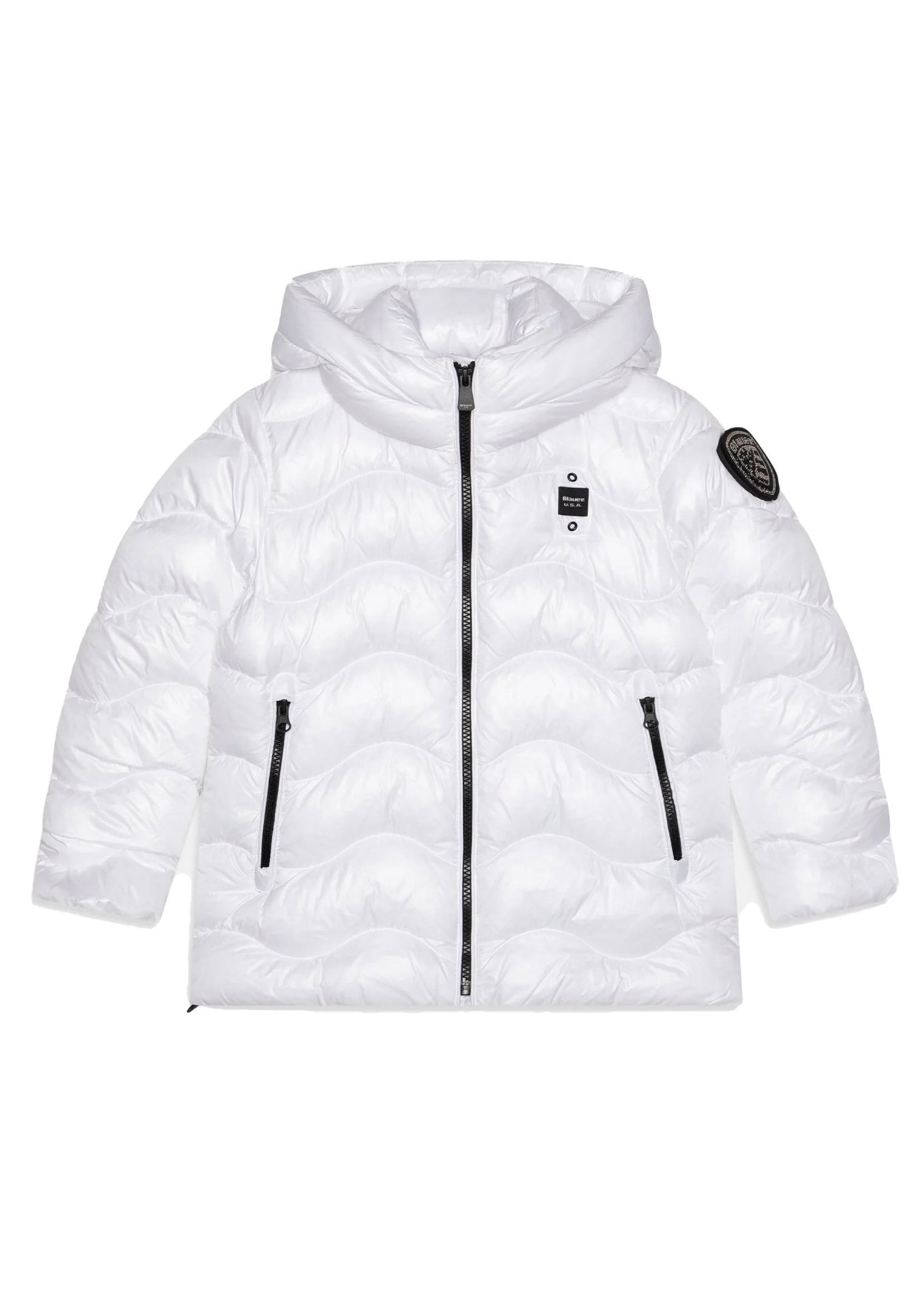 Blauer Kids Giubbino Bianco Larose per Bambine