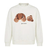 Palm Angels Kids Felpa Cocco con Stampa Teddy per Bambini