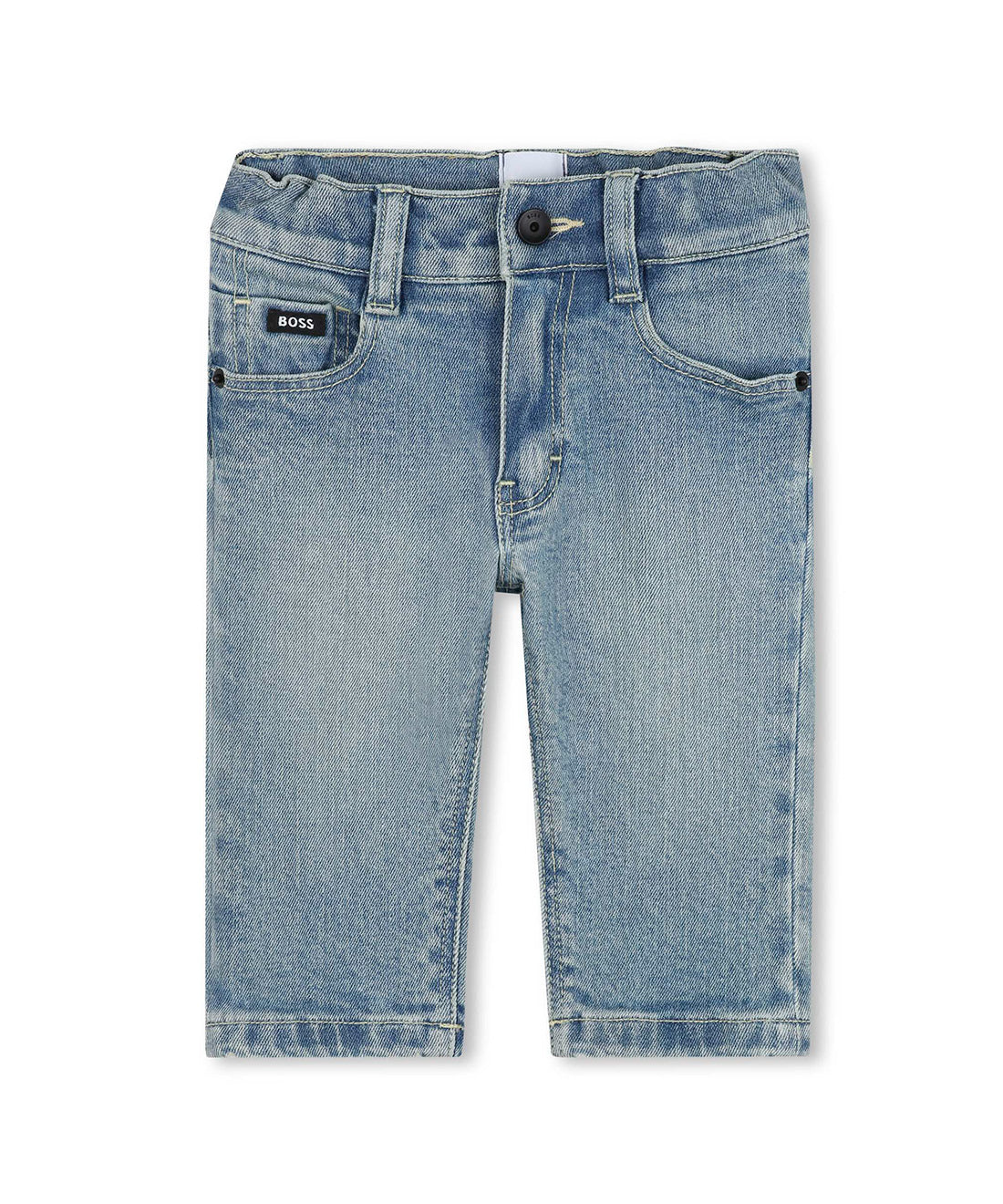 Boss Kids Denim Jeans Regular Fit per Neonati