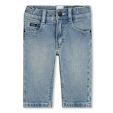 Boss Kids Denim Jeans Regular Fit per Neonati