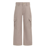 Eleventy Kids Pantalone Beige con Tasche Cargo per Bambini