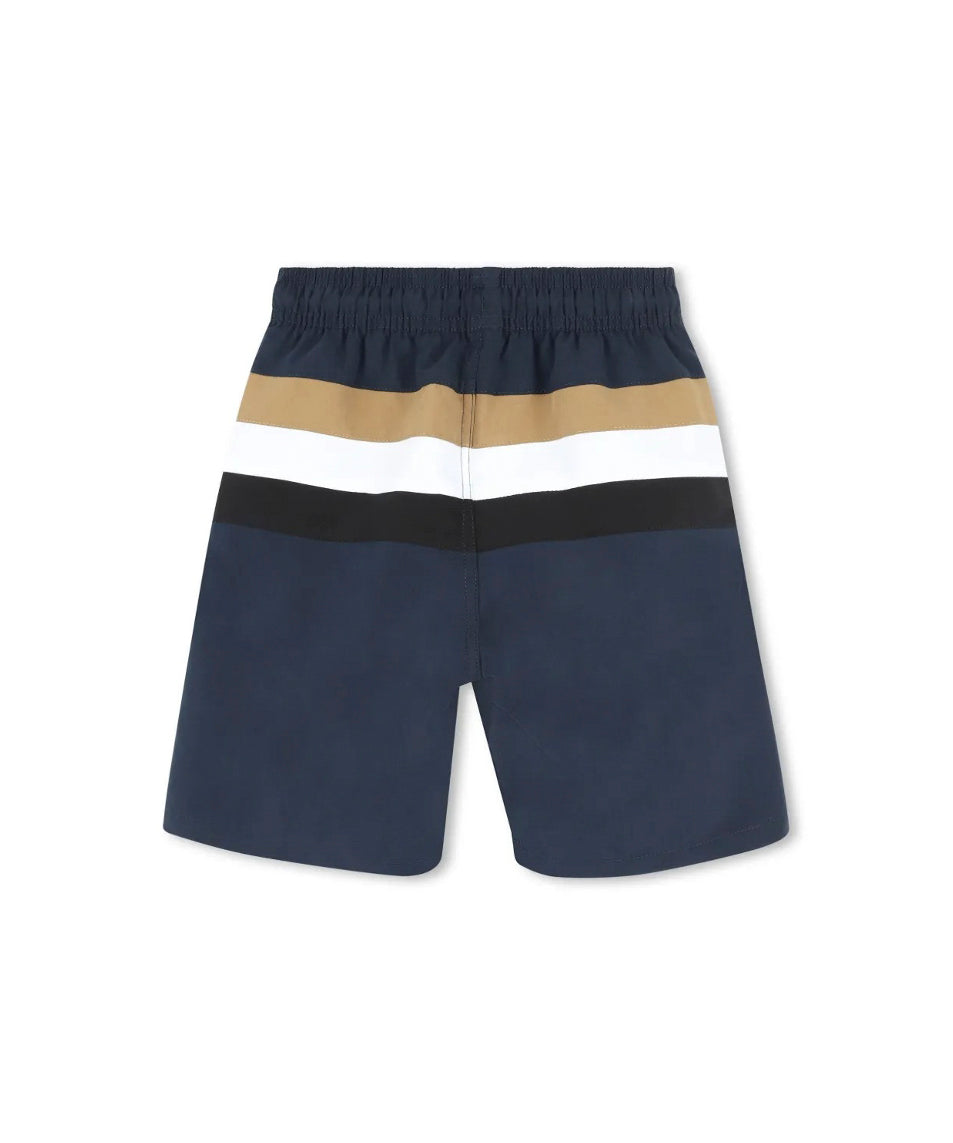 Boss Kids Costume Boxer Blu Navy per Bambini (retro)