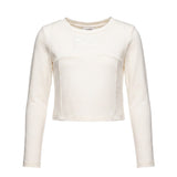 Pinko Kids T-Shirt Latte con Ricamo per Bambine