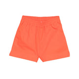 Msgm Kids Short Arancione per Bambine