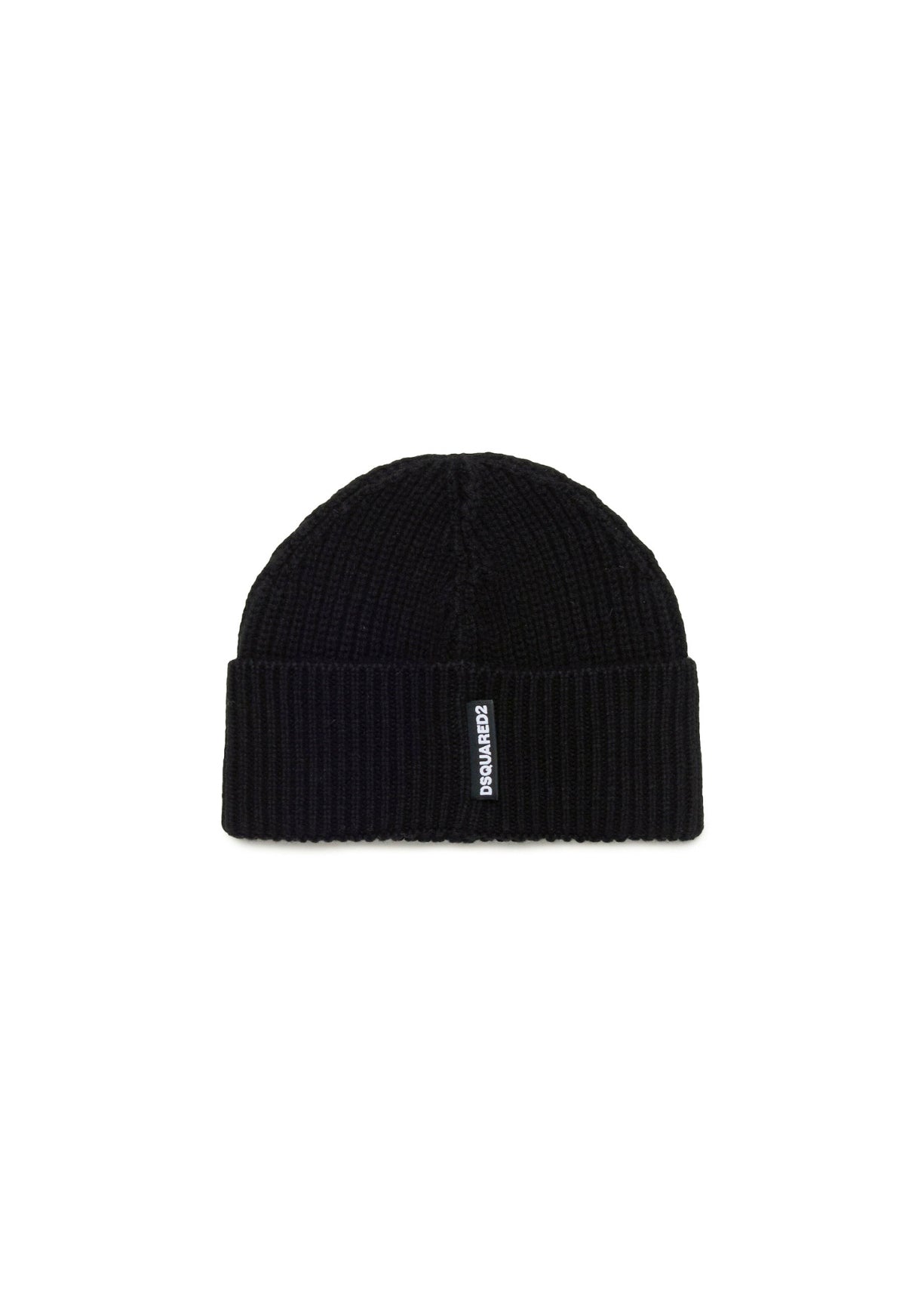 Dsquared2 Kids Black ICON Hat for Newborns