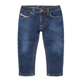 Diesel Kids Pantalone in Denim per Neonati