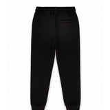 Iceberg Kids Pantalone di Tuta Nero Unisex con Lacci per Bambini