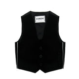 Iceberg Kids Gilet Nero per Neonati