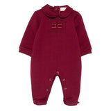 Elisabetta Franchi La Mia Bambina Tutina Cherry con Ricamo EF per Neonate