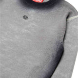 Diesel Kids Maglioncino Grigio Sfumato per Bambini (dettaglio)
