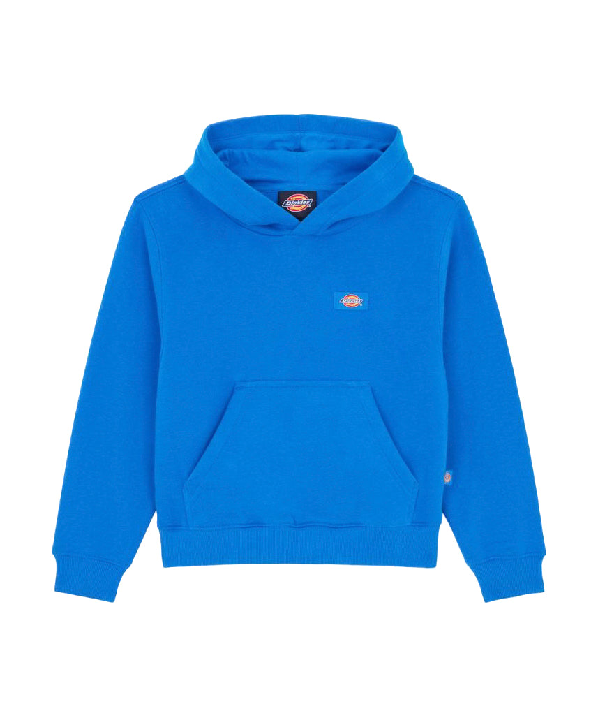 Dickies Kids Felpa Azzurra con Cappuccio con Micro Logo per Bambini