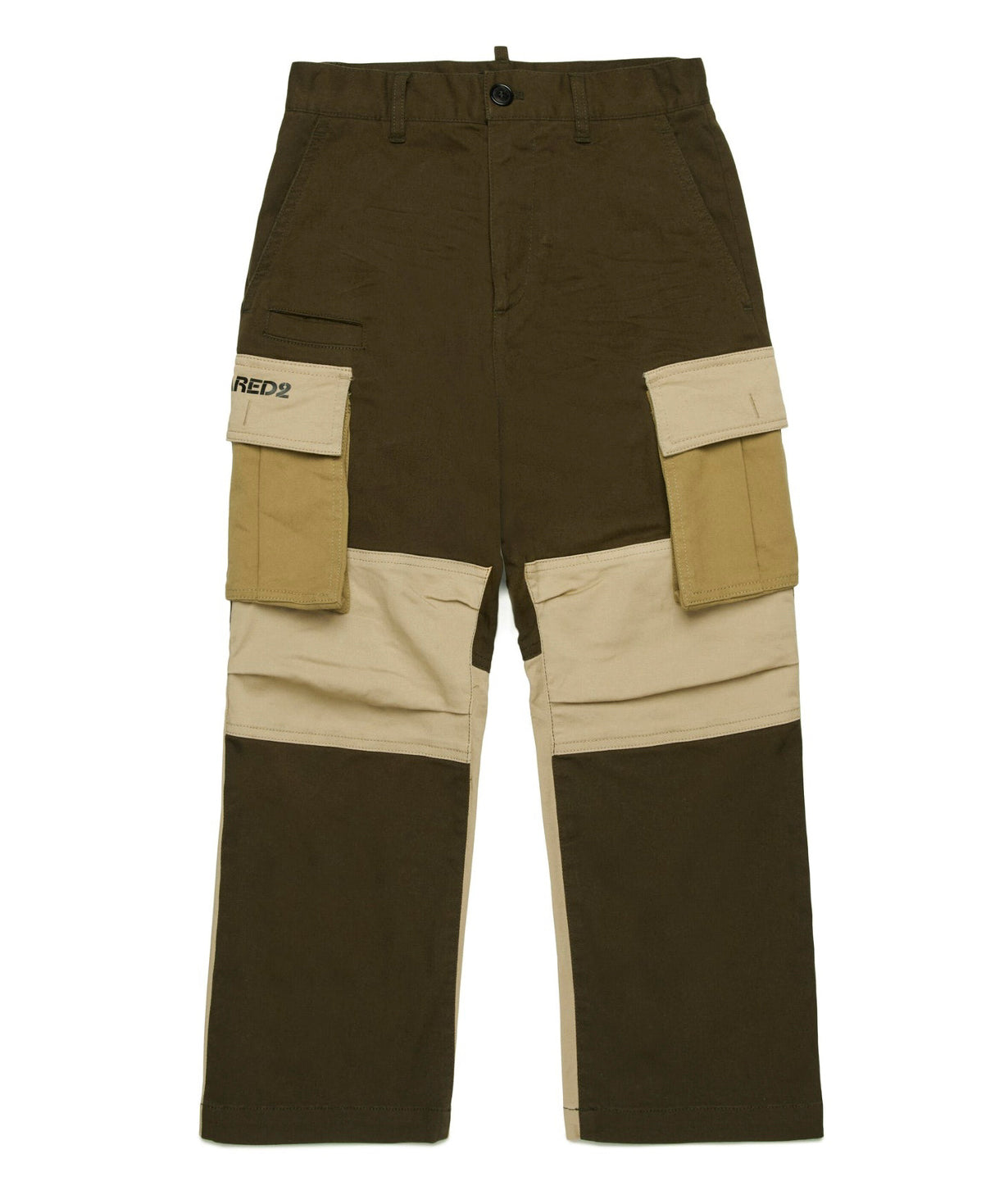 Dsquared2 Kids Pantaloni Verdi Streetwear per Bambini