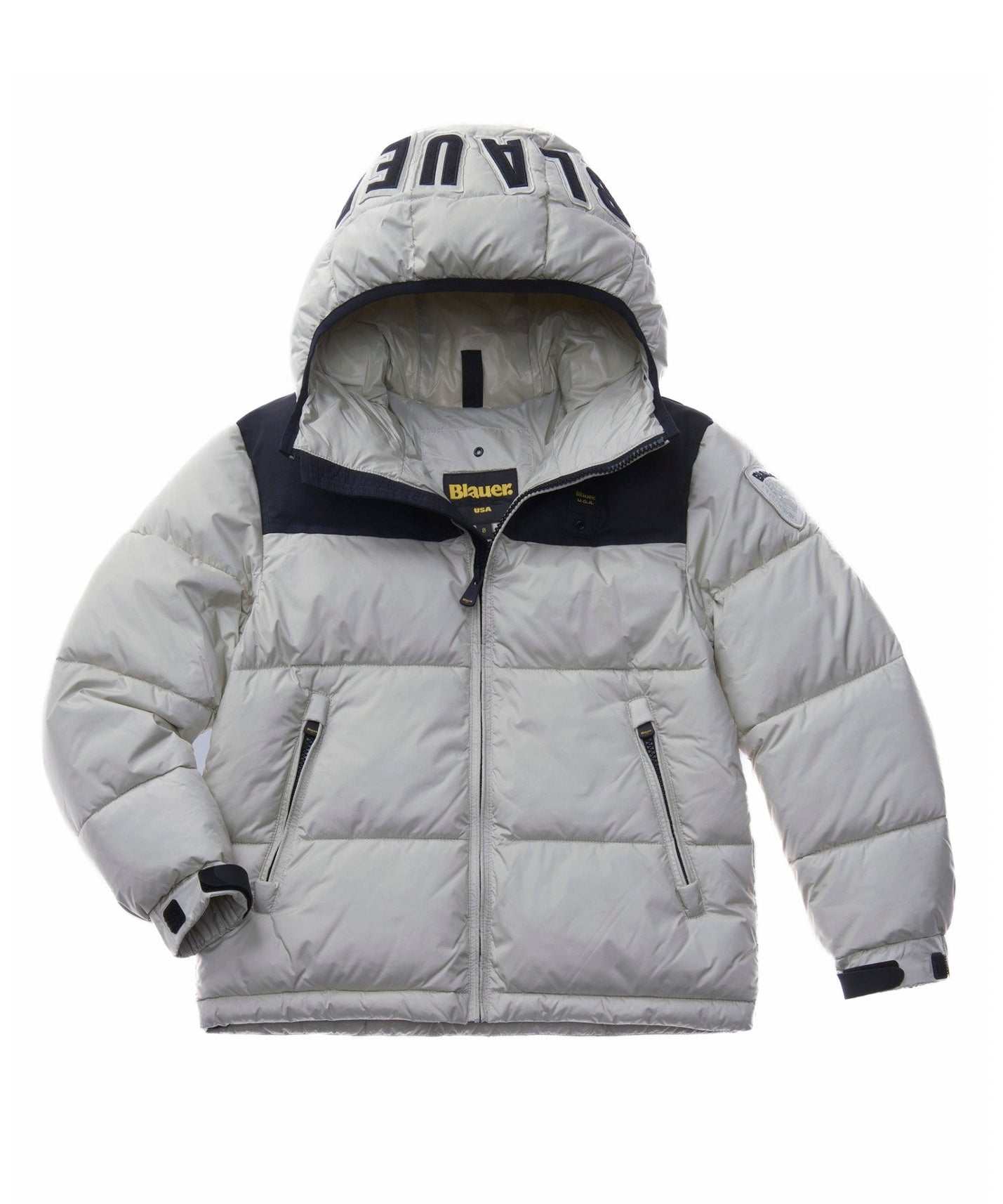 Blauer Kids Giubbino Polvere con Patch Logo per Bambini