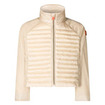 Save The Duck Kids Piumino Beige con Patch Logo