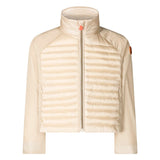 Save The Duck Kids Piumino Beige con Patch Logo